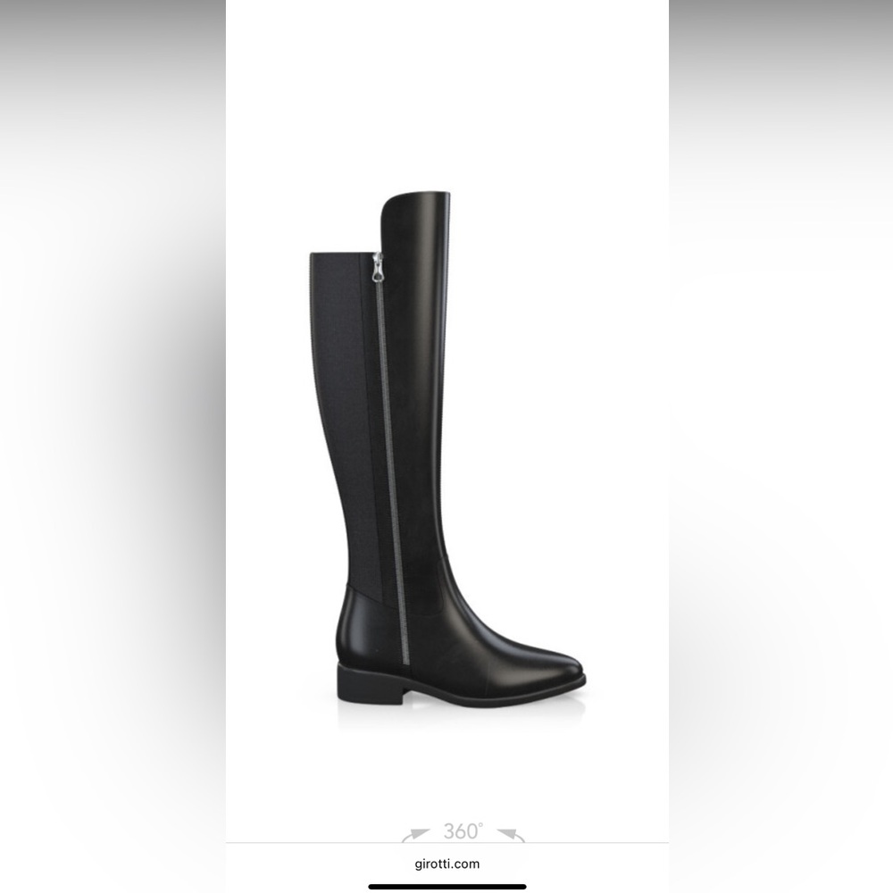 Elegant Black Over the Knee Boots